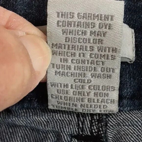 Per Se jeans size 12 animal print blue * - Picture 16 of 16